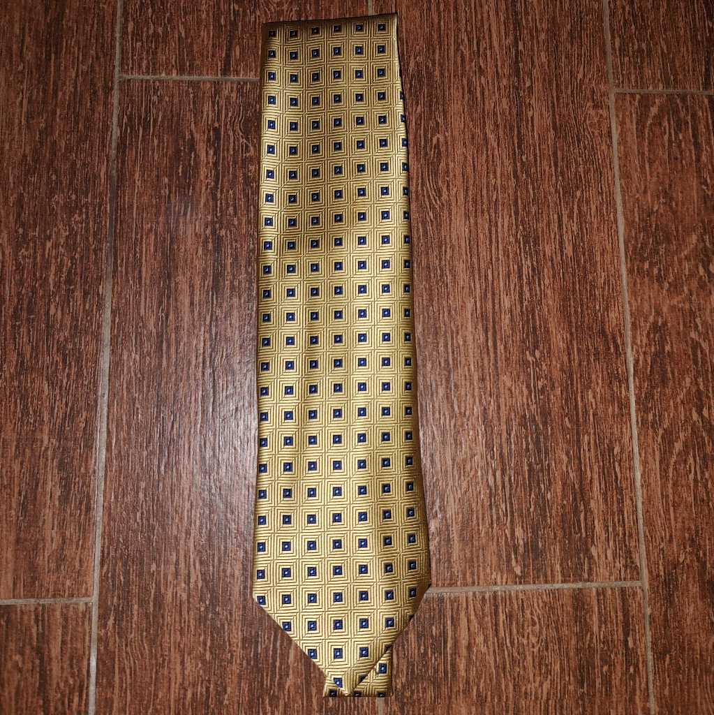 Vintage Brooks Brothers Stain Resistant Pure Silk Mens Tie